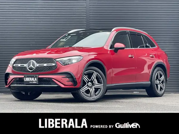 Mercedes-Benz GLC220 d 4MATIC (ISG) AMG Line Package Diesel Turbo 4WD MP202502 One Owner Driver's PKG Panoramic Sliding Roof Radar Safety PKG me Connect Surround View Camera Power Seat Seat Heater Navigation Full Seg Bluetooth ARTICO Black Leather ETC 2.0 (Patagonia Red)