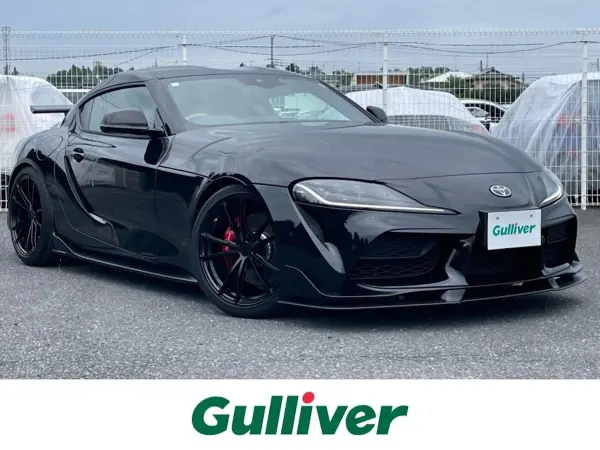 Toyota Supra 3.0 RZ One Owner KW Coilover OZ Forged 19AW Fujitsubo Exhaust HKS Air Cleaner AC Schnitzer Front Spoiler AC Schnitzer Carbon Rear Wing MAX ORID Rear Diffuser LED Headlights OP Leather Seat (Black Metallic)