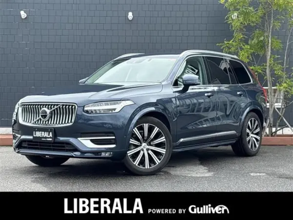 Volvo XC90 B6 AWD Inscription 4WD Leather Seats IntelliSafe ACC Pilot Assist 360° Camera BLIS CTA LED Headlights Power Tailgate Harman/Kardon Crystal Shift Knob (Denim Blue Metallic)