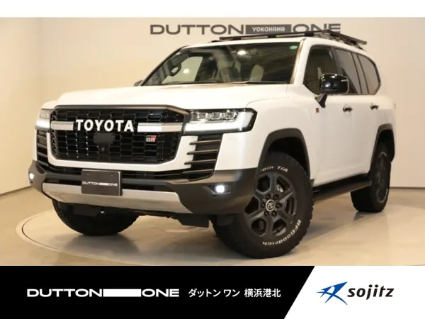 Toyota Land Cruiser 300 3.5 GR Sport 4WD Sunroof Rear Monitor Black Leather 7-Seater JBL Sound Digital Inner Mirror Seat Heater/Ventilation Steering Heater Surround View Camera (Precious White Pearl)