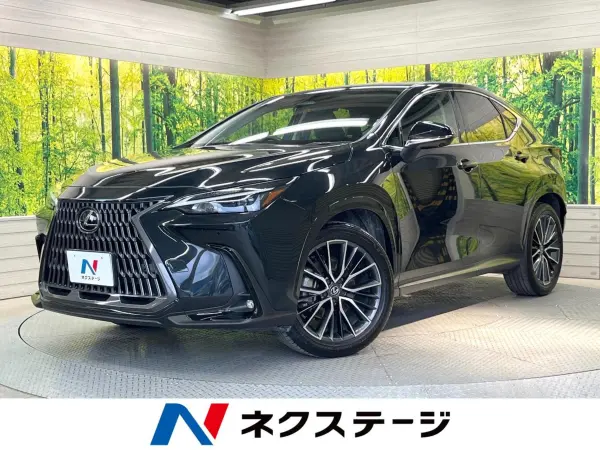 Lexus NX 350h Sunroof Genuine 14-inch Navigation Around-View Camera Radar Cruise Non-Smoking Vehicle Power Rear Gate Black Leather Front Seat Ventilation Corner Sensor Smart Key LED Headlights ETC 2.0 (Graphite Black Glass Flake)
