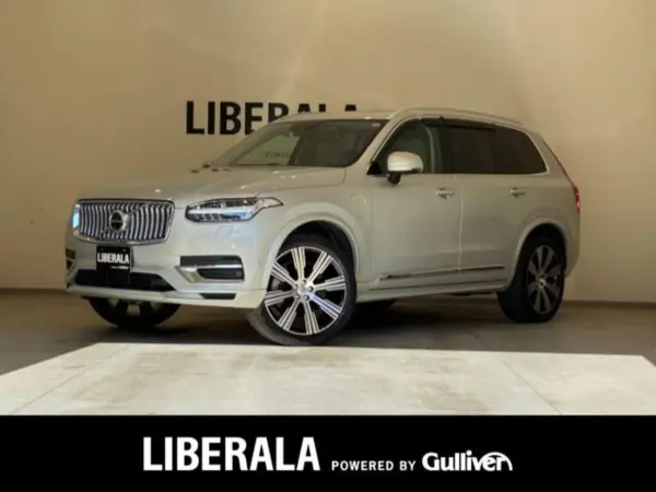 Volvo XC90 Recharge Plug-in Hybrid T8 AWD Inscription 4WD One Owner Sunroof Bowers & Wilkins Sound Blonde Leather Seat Heater Seat Ventilation HUD Genuine Navigation 360 Camera Full-Seg TV Apple CarPlay ACC Lane Keep BSM Genuine 21-inch Alloy Air Suspension (Birch Light Metallic)