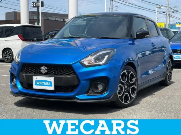 Suzuki Swift Sport 1.4 Aero/Safety Support (Suzuki)/Seat Heater/Headlamp LED/Bluetooth/ETC/EBD with ABS/Stability Control/Turbo/Aluminum Wheels OEM 17 inch (Speedy Blue Metallic Black II Roof)