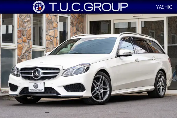 Mercedes-Benz E-Class Wagon E250 Avantgarde AMG Sport & Radar SP Late Model Black Leather Seat Heater Navigation TV 360 Camera LED Headlight AMG Aero & 18-inch AW ACC BSM Auto Tailgate 2-Year Warranty (Diamond White)