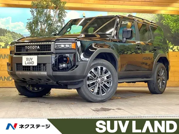 Toyota Land Cruiser 250 2.8 ZX Diesel Turbo 4WD Sunroof Genuine 12.3-inch Display Audio Around View Camera Triple-beam LED Headlamps Toyota Teammate Power Seats with Memory Digital Inner Mirror Blind Spot Monitor Genuine 20-inch AW (Black)