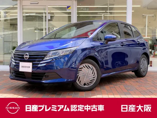 Nissan Note 1.2 X Former Company Car Emergency Brake Pedal Misapplication Collision Prevention Assist Memory Navigation Back Camera Clearance Sonar LED Headlight High Beam Assist ETC 2.0 Intelligent Key (Aurora Flare Blue Pearl)
