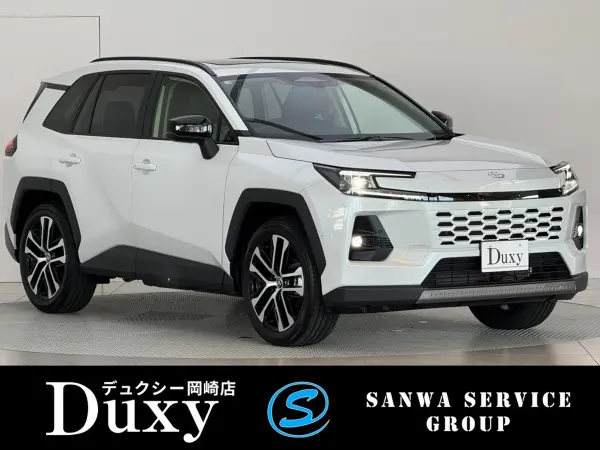 Toyota RAV4 2.5 Z E-Four 4WD Panoramic Roof 20-inch Alloy Wheels FCTA Steering Assist 12.9-inch Connected Navigation Panoramic View Monitor Blind Spot Monitor Apple CarPlay Full-Seg TV ETC2.0 USB Type-C Charging Spare Tire (Platinum White Pearl Mica)