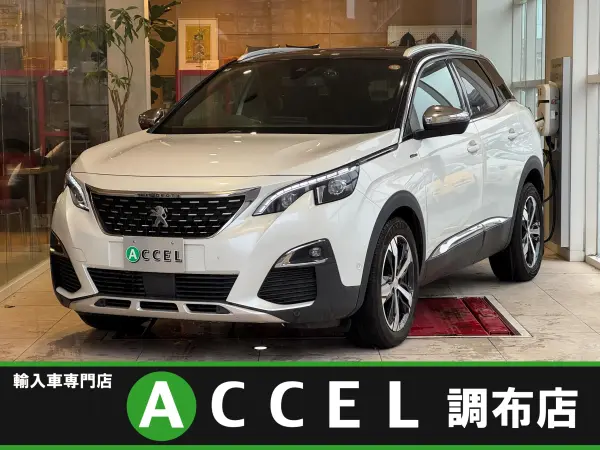 Peugeot 3008 GT Line ACC Sunroof Carplay Front/Rear Dashcam Backup/Side Camera Half Leather Front/Rear Sensors Power Back Door LED Headlights Genuine 18-inch Alloy Wheels Our Trade-in Vehicle (Pearl White)