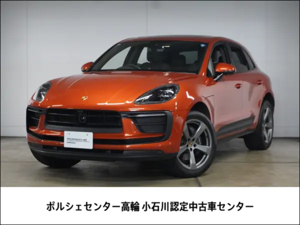 Porsche Macan PDK 4WD 2024 Model Certified Used Panoramic Roof Sport Chrono Power Steering Plus 20-inch Wheels PDLS Plus 14-way Comfort Seat (Papaya Metallic)