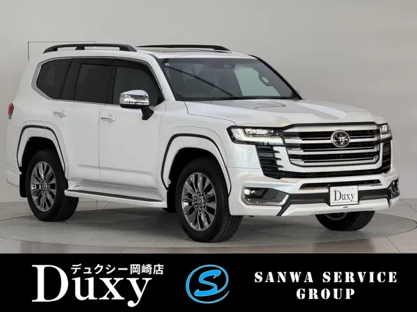 Toyota Land Cruiser 300 3.5 ZX 4WD 2026 Model Black Interior 12.3-inch JBL Premium Sound Navigation Rear Entertainment System Apple CarPlay Full-Seg Digital TV ETC2.0 Black Roof Rails 20-inch Alloy Wheels LED Headlamps (Precious White Pearl)