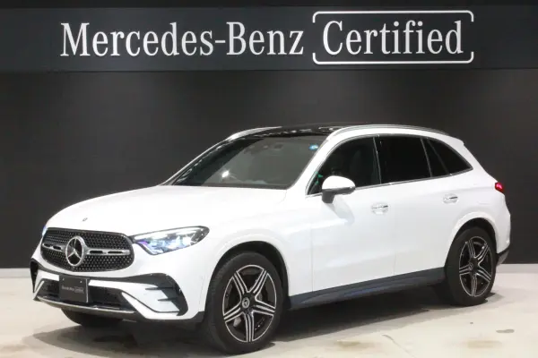 Mercedes-Benz GLC350 e 4MATIC Sport Edition Star 4WD MP202402 Our User Trade-in One Owner Certified Used Car Warranty 2 Years AMG Leather Exclusive Package Panoramic Sliding Roof Ambient Lighting 360° Camera System Head-Up Display (Opalite White)