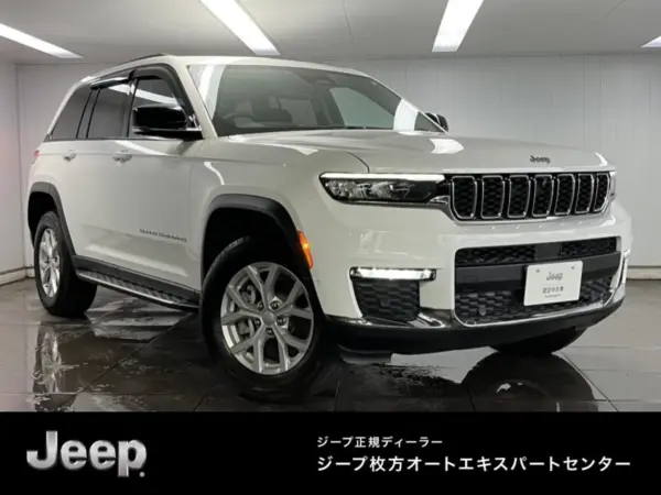 Jeep Grand Cherokee Limited 4WD Leather Seat LED Light Backup Camera Adaptive Cruise Control Seat Heater Steering Heater Genuine Navigation ALPINE Speaker Apple CarPlay Certified Used Car Warranty (Bright White Clear Coat)