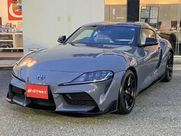 Toyota Supra 3.0 RZ Final Edition 1 Owner Genuine 19AW HUD BSM Genuine HDD Nav TV Backup Camera Red Calipers Ducktail Carbon Rear Spoiler JBL Half Leather Seat Heater Power Seat LED Headlight Smart Key (Gray)