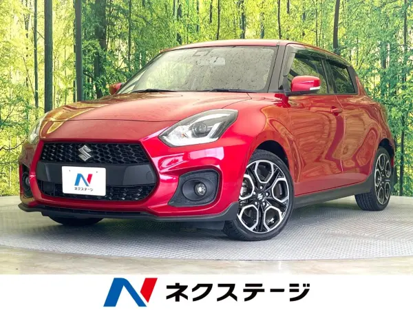 Suzuki Swift Sport 1.4 Safety Package Equipped Car Genuine Navigation Non-Smoking Car Bluetooth Playback TV Adaptive Cruise Control Seat Heater ETC Paddle Shift Smart Key LED Headlight Auto Light Auto Air Conditioner (Burning Red Pearl Metallic)