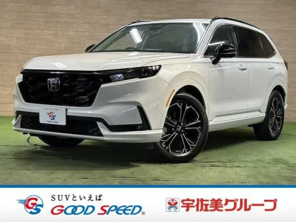 Honda CR-V 2.0 e:HEV RS Registered Unused Car / BOSE Sound / Surround View Camera / BSM / Power Seat / Collision Mitigation / Lane Assist / Paddle Shift / Seat Memory / Radar Cruise / Navi TV / Power Rear Gate / 19-inch Aluminum (Platinum White Pearl)