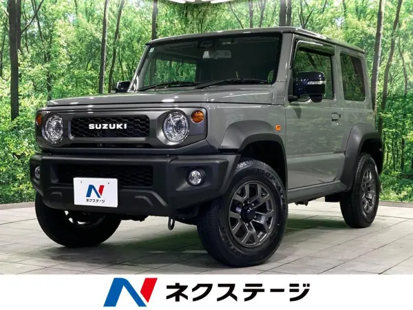 Suzuki Jimny Sierra 1.5 JC 4WD MT Genuine 8-inch Navigation Backup Camera Safety Support Cruise Control Clearance Sonar LED Headlamps Genuine 15-inch Alloy Leather Steering Wheel Seat Heater Genuine 15-inch Alloy Automatic High Beam ETC (Medium Gray)