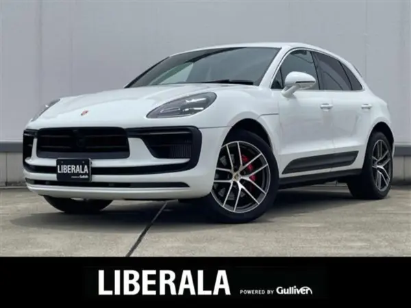 Porsche Macan S PDK 4WD One Owner Exterior Package Navigation Surround View Camera Power Tailgate Seat Heater Non-Smoking Vehicle Bluetooth Power Steering Plus Leather ACC LKA Power Seat LED Headlight ETC Blind Spot Monitor Genuine AW (White)