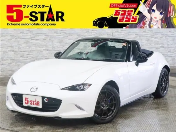 Mazda Roadster 1.5 990S 6MT / HKS Muffler / AutoExe Lowering Springs / Digital Inner Mirror / Advanced SCBS / Rear Parking Sensor / BSM / RCTA / High Beam Control / LED Auto Light / Forged AW (Snowflake White Pearl Mica) — 2022, 28,000km, for sale in Kenya