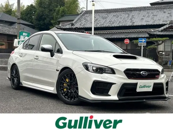 Subaru WRX STI 2.0 4WD Non-Smoking One Owner Applied D Type HKS Coilover Advanced Safety Package Side View Monitor Blind Spot STI Style Package Genuine 8-Inch Navigation CarPlay DVD Seat Heater (White)