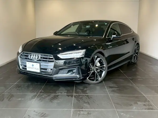 Audi A5 Sportback 45 TFSI Quattro Sport S line Package 4WD Quattro S line 4WD Memory Navi 360° Camera Park Assist ACC Interior Light P Back Door Full Seg TV Auto Hold Side Support ETC Digital TV (Mythos Black Metallic) — 2019, 44,000km, for sale in Kenya