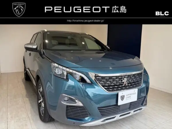 Peugeot 5008 GT BlueHDi Diesel Turbo Certified Used Car Collision Mitigation Brake ETC Drive Recorder Blind Spot Monitor Power Tailgate Panoramic Sunroof 18-inch Alloy Wheels Genuine Alloy Wheels (Emerald Crystal)