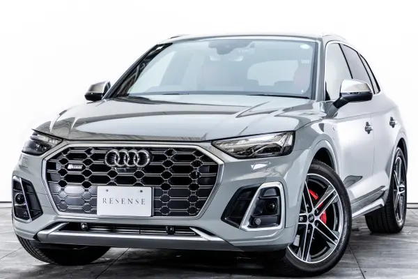Audi SQ5 3.0 4WD Leather Package Bang & Olufsen Seat Heater (All Seats) Red Brake Calipers Red Leather Seats ACC Matrix LED Headlights 20-inch AW (Gray)