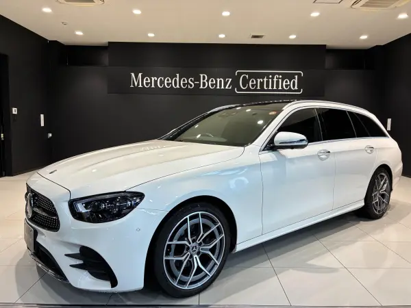 Mercedes-Benz E-Class Wagon E220d Sport Diesel Turbo AMG Line Interior Package Exclusive Package Panoramic Sliding Roof (Diamond White) — 2021, 7,000km, for sale in Kenya