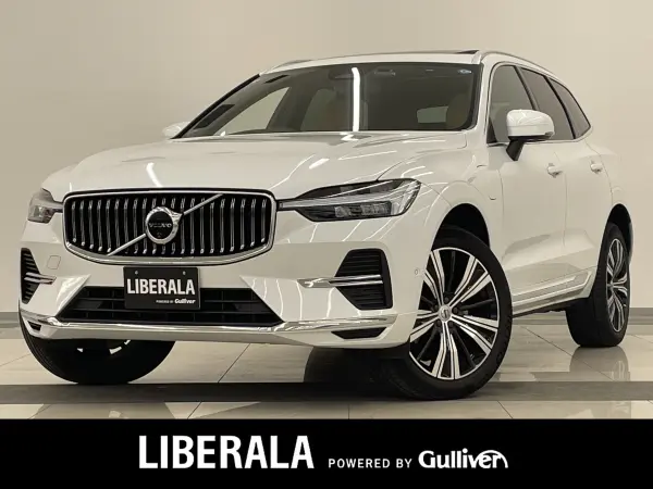 Volvo XC60 Recharge Plug-in Hybrid T6 AWD Inscription 4WD Bowers & Wilkins HUD Panoramic Glass SR ACC LKA BLIS Amber Leather Seat H Air Seat Massage Seat Google Nav Apple CarPlay Android Auto Adaptive LED Headlights Auto Light AHB (Crystal White)