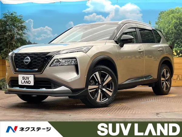 Nissan X-Trail 1.5 G e-4ORCE 4WD Sunroof NISMO Full Aero BOCE Sound Genuine 12-inch Navigation Around View Monitor Head-Up Display Roof Rails 100V Power Outlet Non-Smoking Vehicle All-Seat Heaters Corner Sensors (Shell Blonde (M)/Super Black 2)