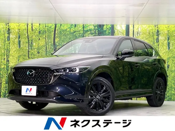 Mazda CX-5 2.2 XD Sport Appearance Diesel Turbo 4WD Non-Smoking Car Late Model Sunroof Diesel Turbo Genuine 10.25-inch Navigation Around-View Camera ETC (Jet Black Mica)