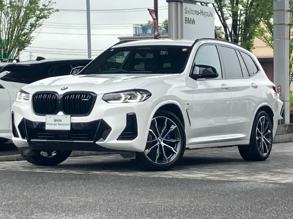 BMW X3 M40d Diesel Turbo 4WD One Owner Black Leather Seats 20-inch Alloy M Sport Brakes Adaptive M Suspension Touchscreen HDD Navigation with TV ACC Wood Panel (Alpine White) — 2023, 12,000km, for sale in Kenya
