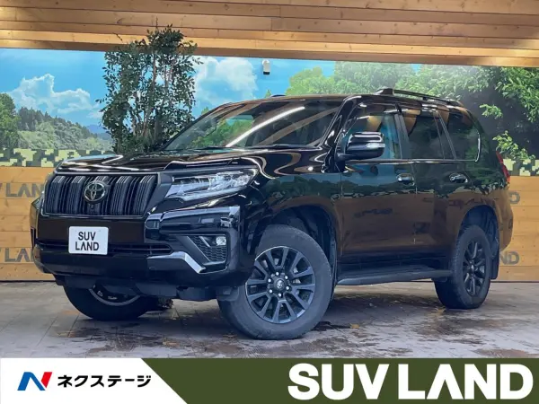 Toyota Land Cruiser Prado 2.8 TX L Package Matt Black Edition Diesel Turbo 4WD Sunroof Genuine 9-inch Display Audio Around View Camera 7-Seater LED Headlamps Seat Ventilation Power Seat Blind Spot Monitor Radar Cruise Safety Sense (Black)