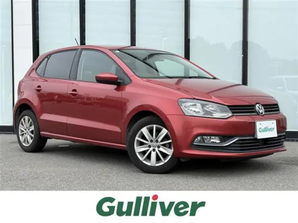 Volkswagen Polo TSI Comfort L Upgrade PKG Navigation Adaptive Cruise Control Collision Mitigation Brake Backup Camera (Red)