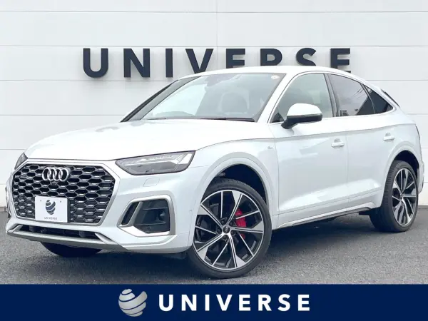 Audi Q5 40 TDI Quattro S Line Diesel Turbo 4WD 2024MY 1 Owner S Line Dynamic Edition PKG S Line Plus PKG Comfort PKG OP 21-inch AW Black Leather Seat Seat Heater Genuine Navigation 360-degree Camera ETC Non-Smoking Vehicle (Glacier White Metallic)