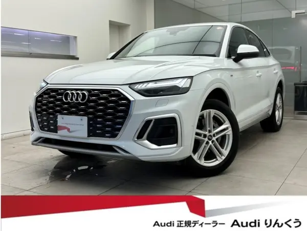 Audi Q5 40 TDI Quattro S Line Diesel Turbo 4WD S line Plus Package Comfort Package Wireless Charger Ambient Light ACC Side Assist Lane Keep AT Tail Matrix LED Headlights 19-inch AW Half Leather Certified Used Car (Glacier White M)