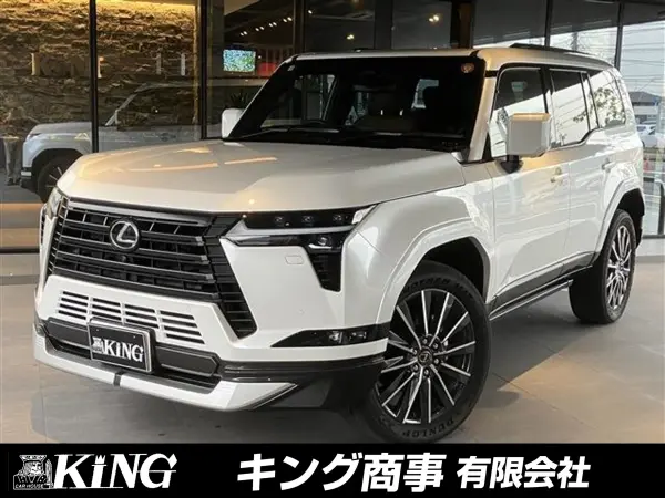 Lexus GX550 Version L 4WD Mark Levinson Moonroof Modellista Aero Digital Inner Mirror Front/Rear Dashcam Electric Side Step Cool Box Saddle Tan Interior Relaxation Rear Seat Heater (Sonic Quartz)