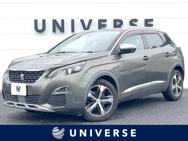Peugeot 3008 GT Blue HDi Diesel Turbo Panoramic Sunroof Genuine Navigation TV Apple CarPlay Backup Camera Adaptive Cruise Control Half Leather Seat Power Back Door LED Head Genuine 18-inch Alloy ETC Non-Smoking (Amazonite Grey)