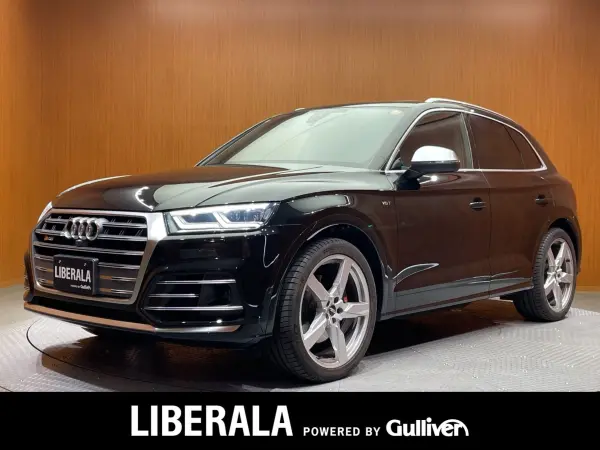 Audi SQ5 3.0 4WD Panoramic Sunroof Bang & Olufsen Sound Virtual Cockpit Matrix LED Headlights ACC Nappa Black Leather Seats Navigation TV 360° Seat Heater Power Tailgate Collision Mitigation Brake Side Assist Lane Assist (Mythos Black Metallic)