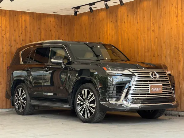 Lexus LX600 4WD 2025 Late Model Modellista Aero OP 22-inch AW Rear Seat Entertainment Mark Levinson Triple LED Moonroof Leather Seats Genuine Navigation Full Seg Digital Inner Mirror HUD Manufacturer Warranty Transfer (Graphite Black Glass Flake 223) — 2025, 2,000km, for sale in Kenya
