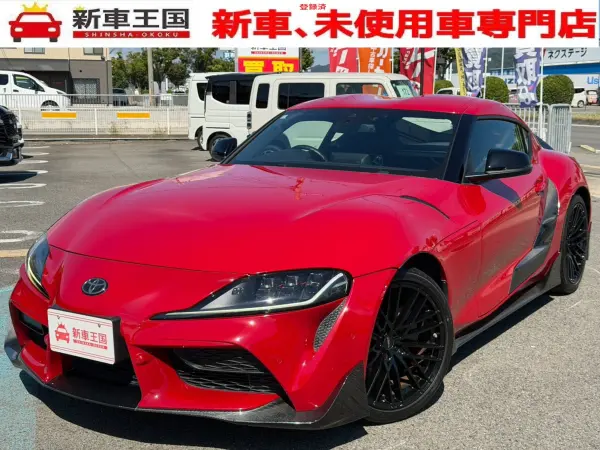 Toyota Supra 2.0 SZ One Owner / TRD 19-inch Forged Aluminum / GR Front Spoiler / Side Skirt / Side Garnish / Rear Spoiler / Rank Spoiler / Non-Smoking / Cruise Control / LED Headlights / ETC / Bluetooth / Full-Seg TV / GR Luggage Mat (Prominence Red) — 2019, 5,000km, for sale in Kenya