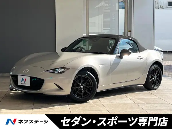 Mazda Roadster 1.5 S Special Package 6MT Safety Package Blind Spot Monitor Lane Departure Smart Brake Support Genuine 16-inch Alloy Genuine Leather Steering Wheel Mazda Connect Smart Key Non-Smoking ETC (Platinum Quartz Metallic) — 2022, 42,000km, for sale in Kenya