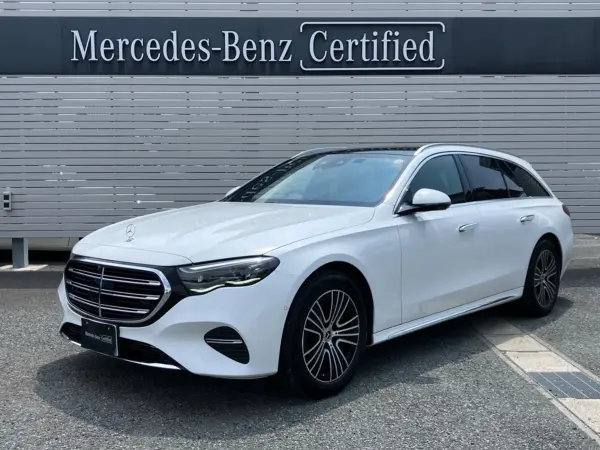 Mercedes-Benz E-Class Wagon E300 Exclusive (ISG-equipped model) MP202501 One Owner Digital Interior Package Leather Exclusive Seat Ventilation Burmester Surround Memory Power Seats Power Rear Gate Panoramic Sliding Roof (Opalite White) — 2024, 19,000km, for sale in Kenya
