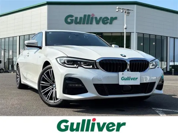 BMW 3 Series 320d xDrive M Sport Diesel Turbo 4WD Comfort Package Highline Package Genuine Navigation Around View Monitor Black Leather Seats Front Power Seats Front Seat Heaters Genuine Drive Recorder Blind Spot Monitor Parking Support Paddle Shift (White) — 2021, 12,000km, for sale in Kenya