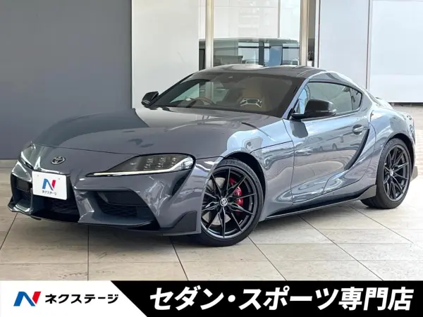 Toyota Supra 3.0 RZ Tan Leather Seats Genuine Navigation Pre-Crash Safety Brembo Red Calipers JBL Premium Sound Genuine 19-inch Alloy Wheels LED Headlights Seat Heaters Genuine Leather-Wrapped Steering Wheel Non-Smoker ETC (Volcanic Ash Grey Metallic) — 2023, 8,000km, for sale in Kenya