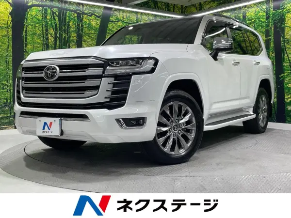 Toyota Land Cruiser 300 3.5 ZX 4WD 7-Seater Sunroof JBL Sound Black Roof Rails Rear Entertainment System 12.3-inch Navigation Around-View Camera Seat Ventilation Memory Power Seats Power-Folding Third-Row Seats Non-Smoker (Precious White Pearl) — 2024, 2,000km, for sale in Kenya