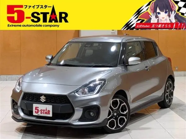 Suzuki Swift Sport 1.4 1 Owner / 6-Speed MT / Dual Sensor Brake Support / Alpine Display Audio / Lane Assist / BSM / ETC2.0 / Back Camera / Seat Heater / Smart Key / LED Auto Light / Genuine AW (Premium Silver Metallic) — 2024, 34,000km, for sale in Kenya